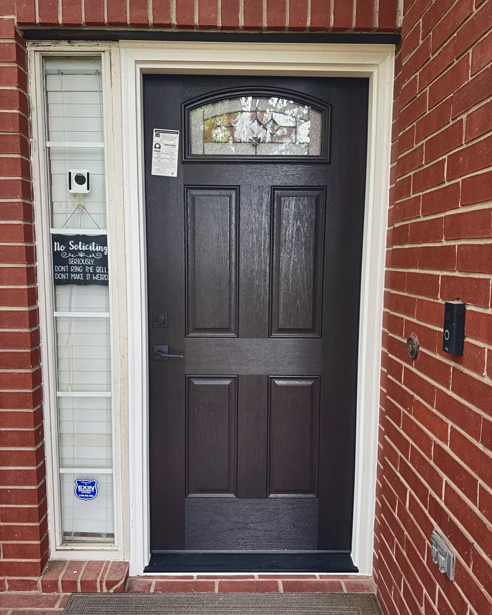 Brick Entry Update: after, installed by Perry's Precision Installations