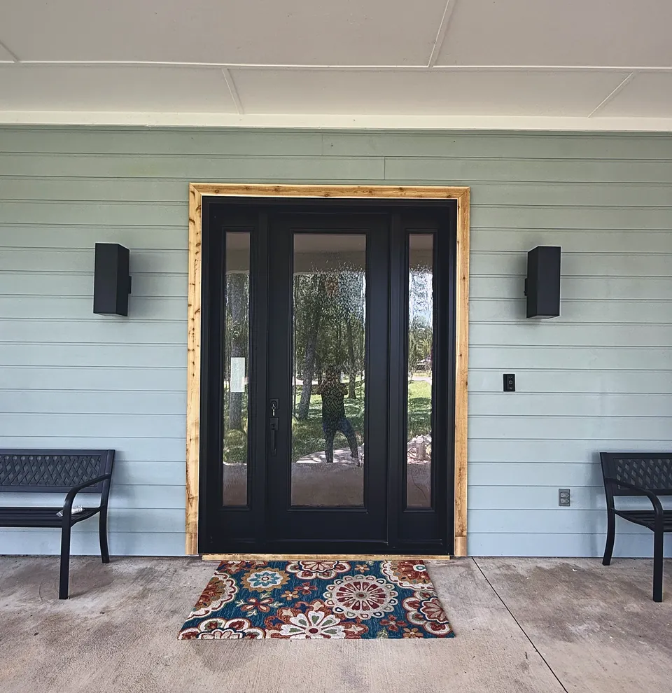 Front Entry Upgrade: after, installed by Perry's Precision Installations