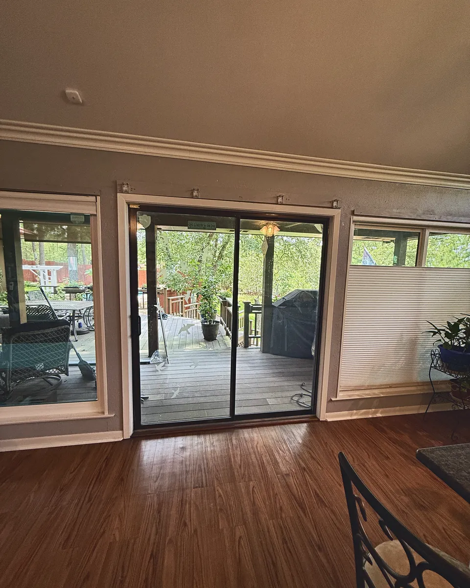 Slider to French Doors: before