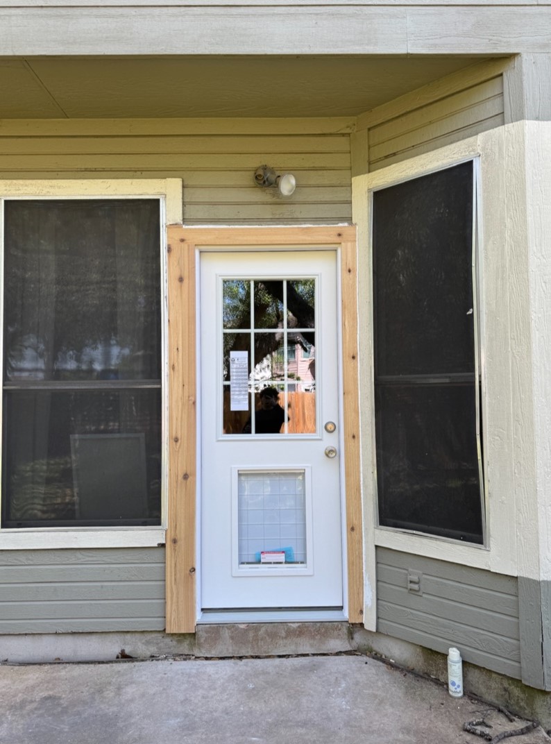Stylish door installation example 3 in Austin